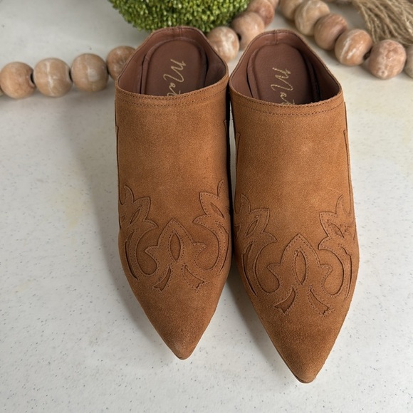 Matisse Marcell Heeled Mules in Cedar, Size 8 M - Picture 3 of 9